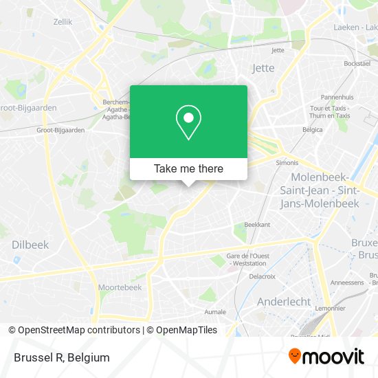 Brussel R map
