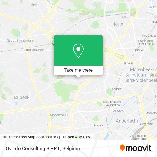 Oviedo Consulting S.P.R.L map