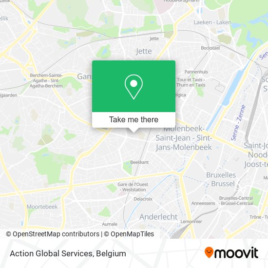 Action Global Services map