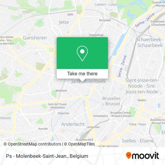 Ps - Molenbeek-Saint-Jean. plan