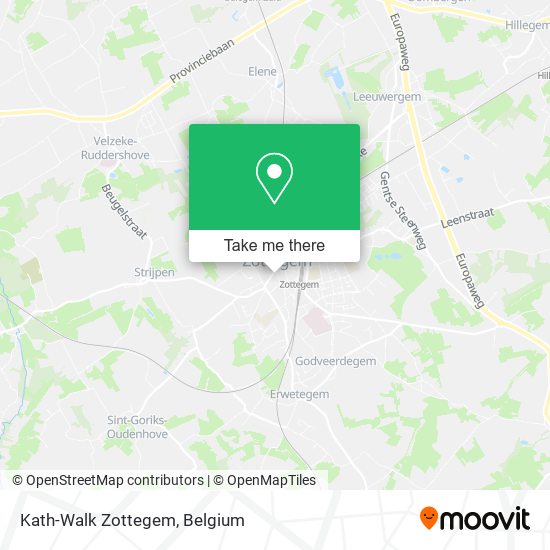 Kath-Walk Zottegem plan