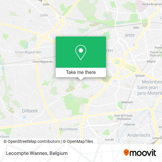 Lecompte Wannes map