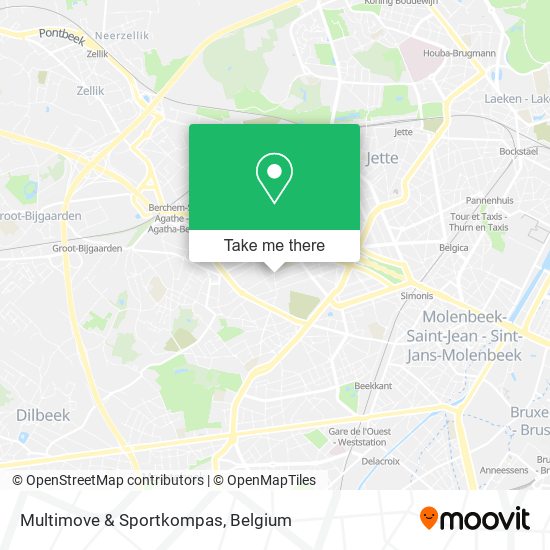 Multimove & Sportkompas map