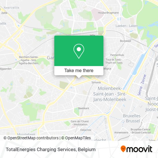 TotalEnergies Charging Services map