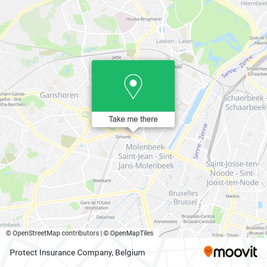 Protect Insurance Company map