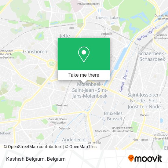 Kashish Belgium map