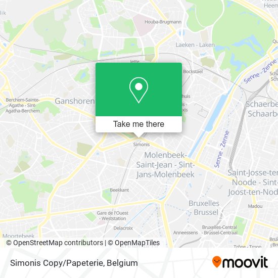 Simonis Copy/Papeterie map