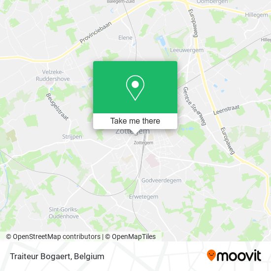 Traiteur Bogaert map