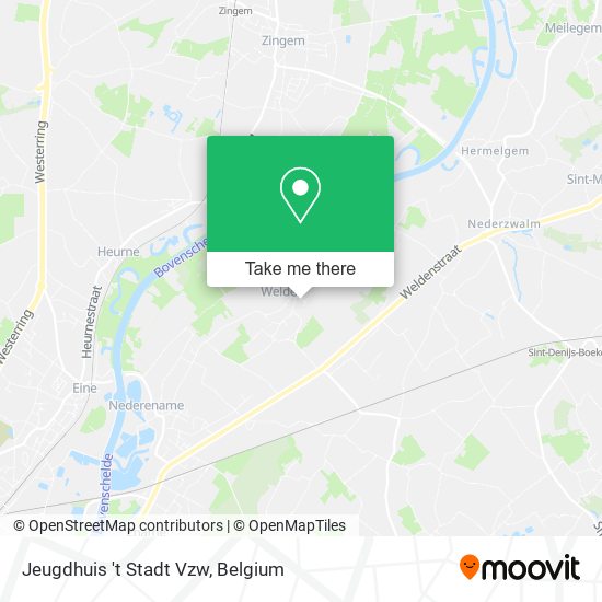 Jeugdhuis 't Stadt Vzw plan