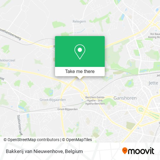 Bakkerij van Nieuwenhove map