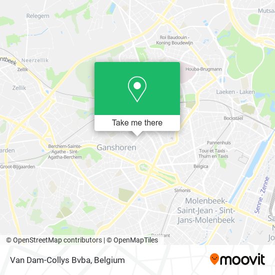 Van Dam-Collys Bvba map