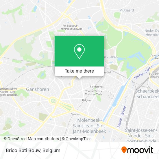 Brico Bati Bouw map