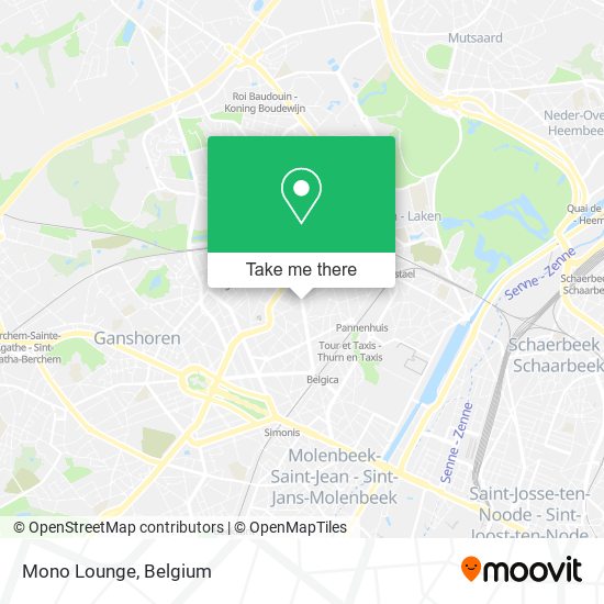 Mono Lounge map