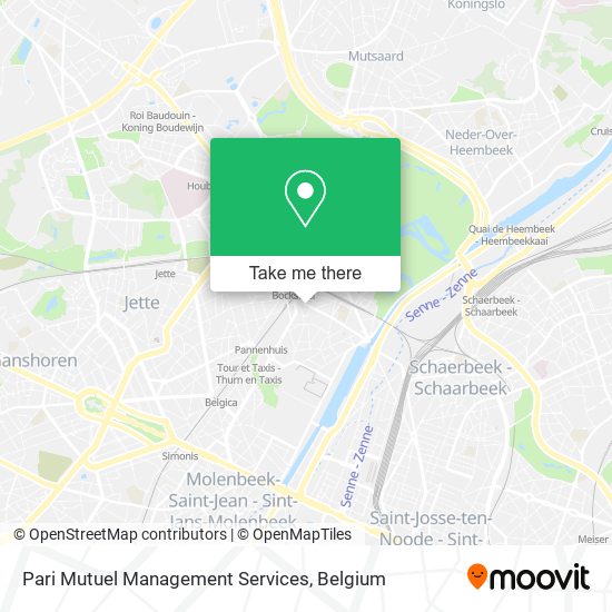 Pari Mutuel Management Services map