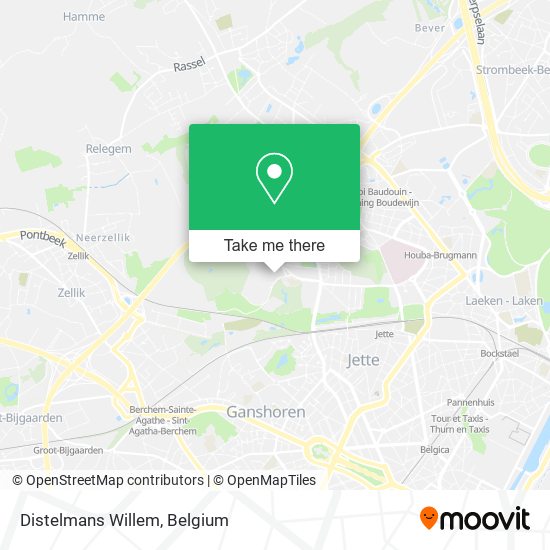 Distelmans Willem map