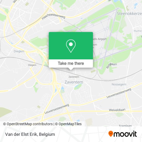 Van der Elst Erik map