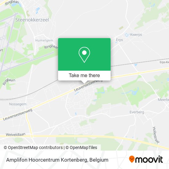 Amplifon Hoorcentrum Kortenberg map