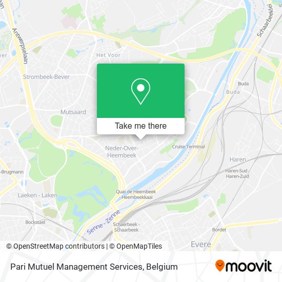 Pari Mutuel Management Services map