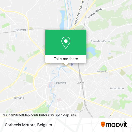 Corbeels Motors map