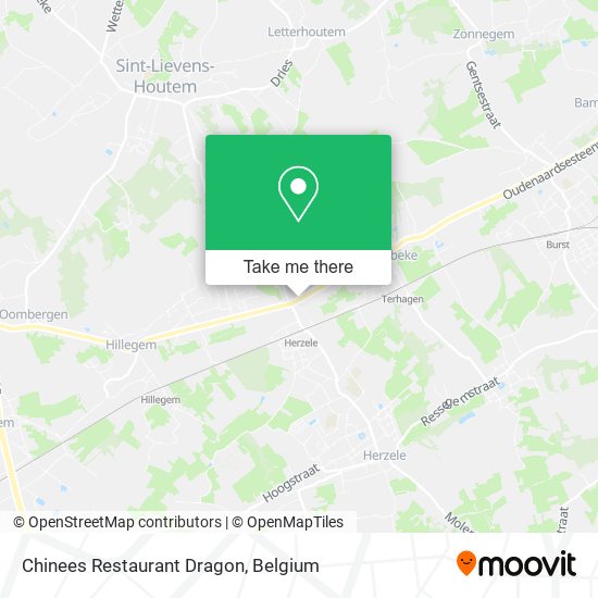 Chinees Restaurant Dragon map