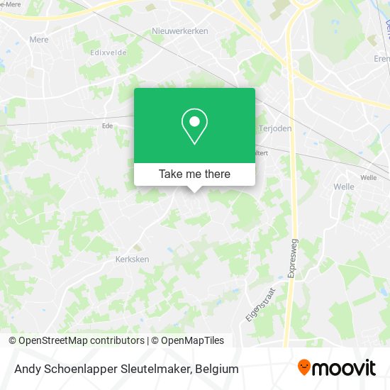 Andy Schoenlapper Sleutelmaker map