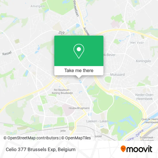Celio 377 Brussels Exp map