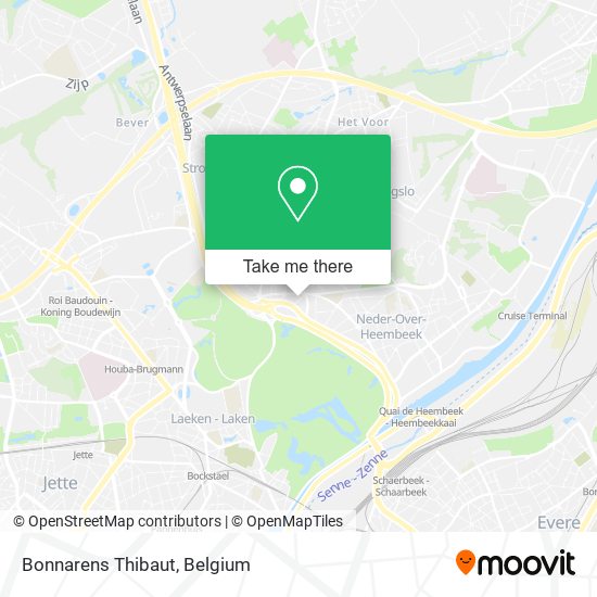 Bonnarens Thibaut map