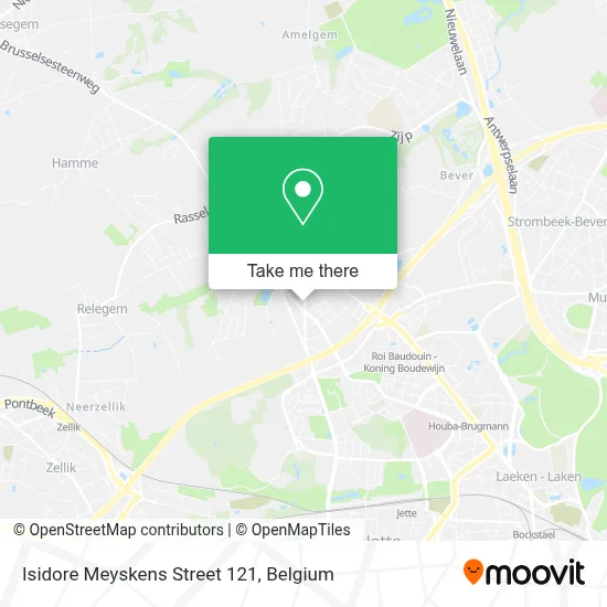 Isidore Meyskens Street 121 map