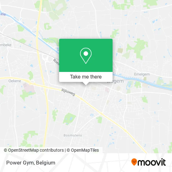 Power Gym map