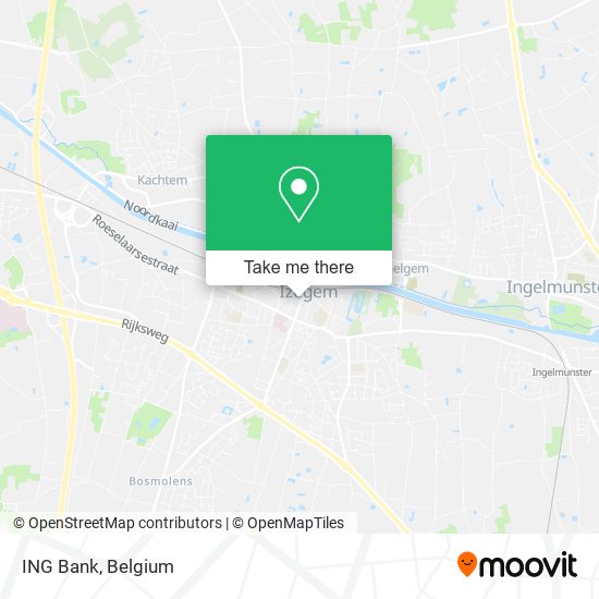 ING Bank map