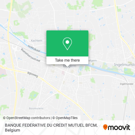 BANQUE FEDERATIVE DU CREDIT MUTUEL BFCM map