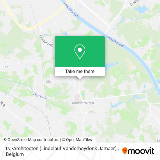 Lvj-Architecten (Lindelauf Vanderhoydonk Jamaer). map