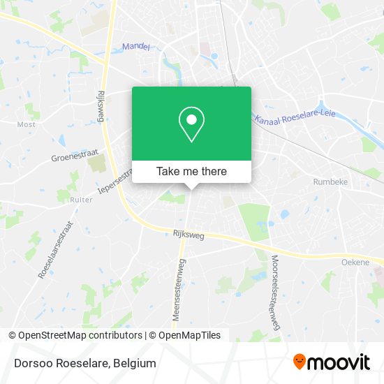 Dorsoo Roeselare map