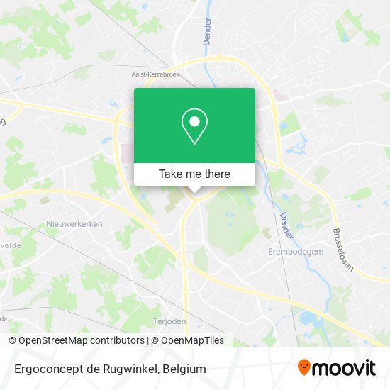 Ergoconcept de Rugwinkel map