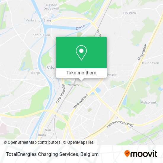 TotalEnergies Charging Services map