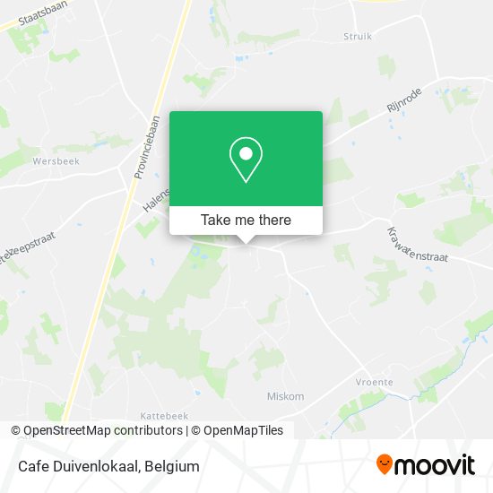 Cafe Duivenlokaal map