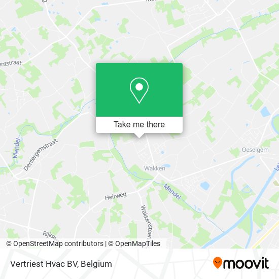 Vertriest Hvac BV map