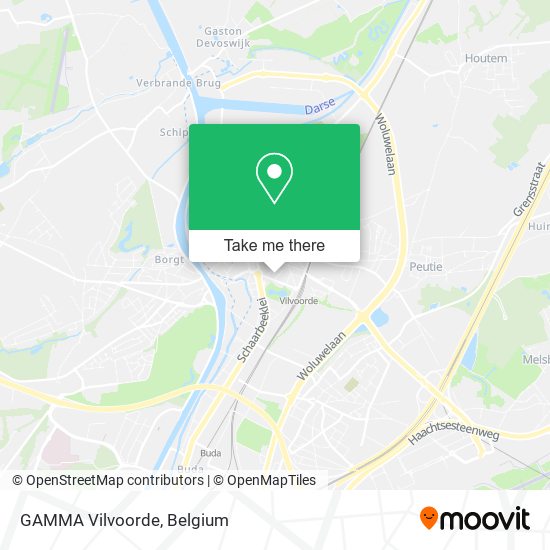 GAMMA Vilvoorde map