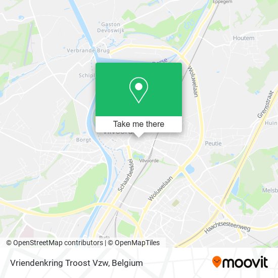 Vriendenkring Troost Vzw map