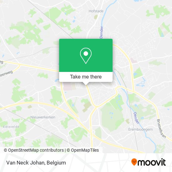 Van Neck Johan map