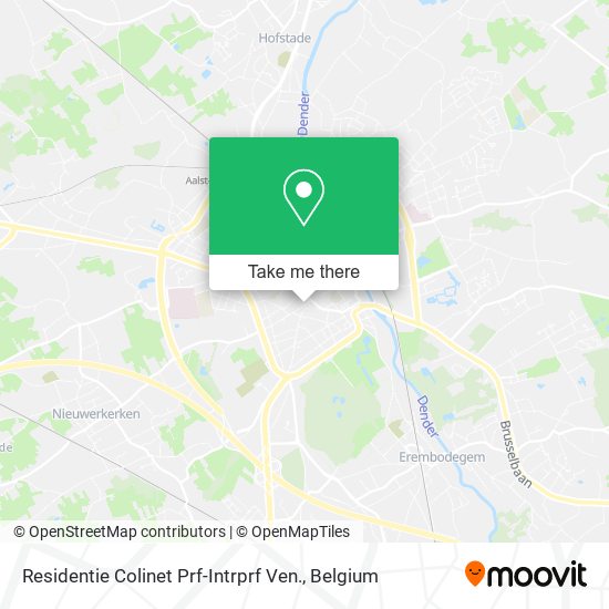 Residentie Colinet Prf-Intrprf Ven. map