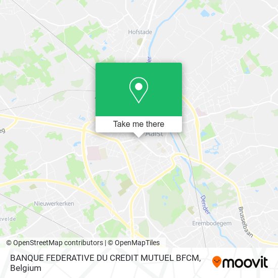 BANQUE FEDERATIVE DU CREDIT MUTUEL BFCM map