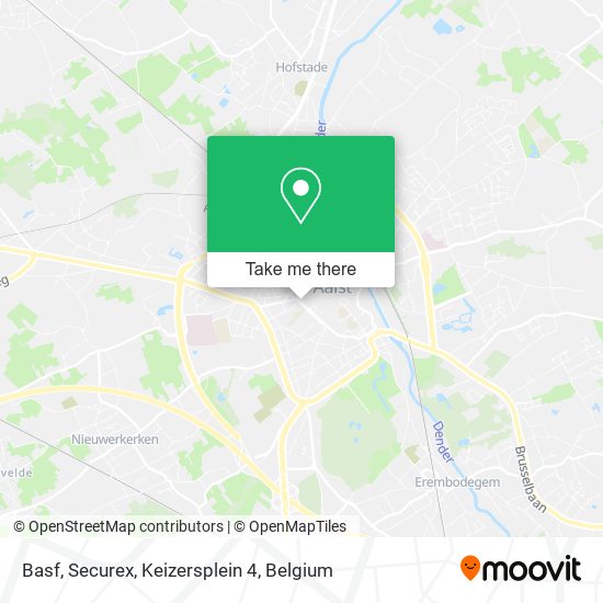 Basf, Securex, Keizersplein 4 map