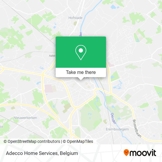 Adecco Home Services map