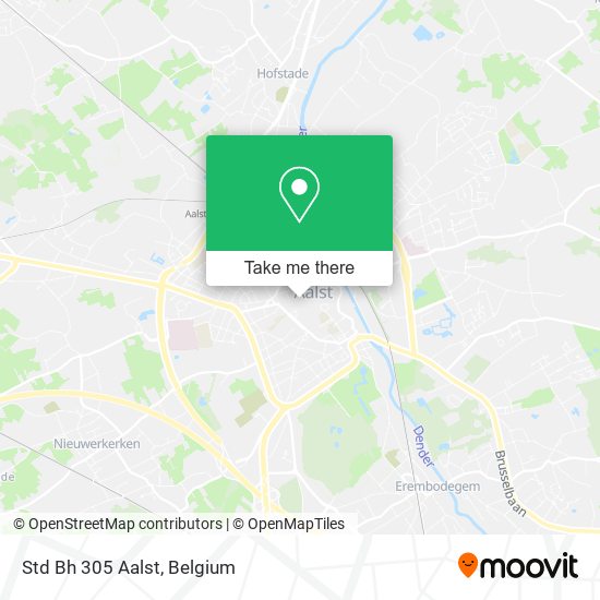 Std Bh 305 Aalst map