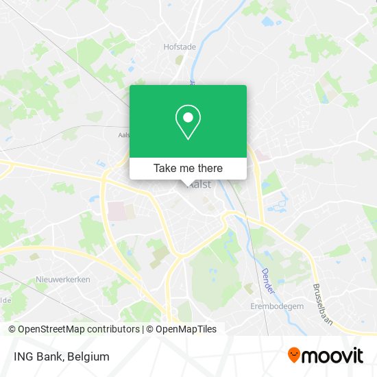 ING Bank map