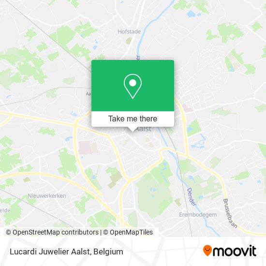 Lucardi Juwelier Aalst map