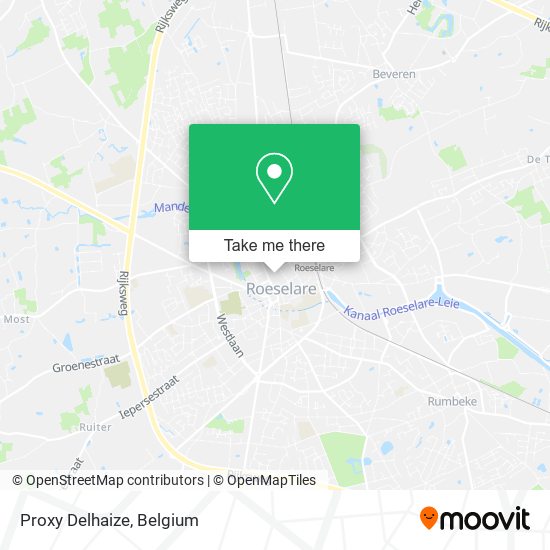 Proxy Delhaize map