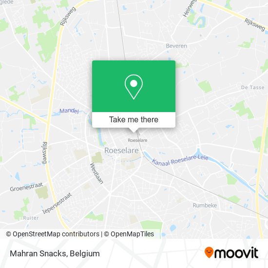 Mahran Snacks map