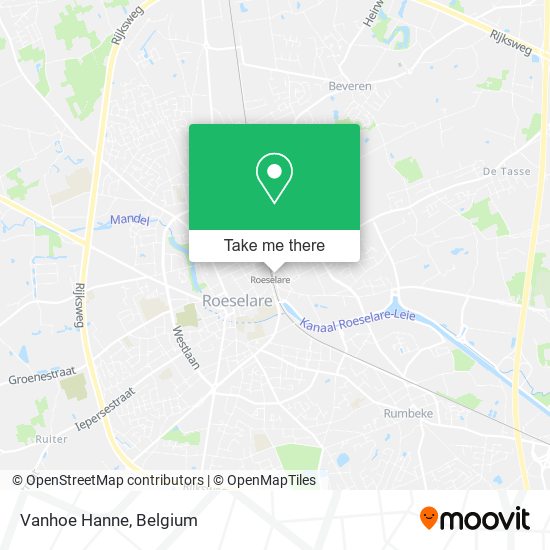 Vanhoe Hanne map